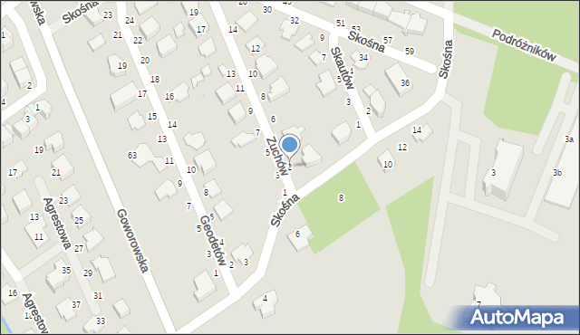 Ostrołęka, Zuchów, 2, mapa Ostrołęka