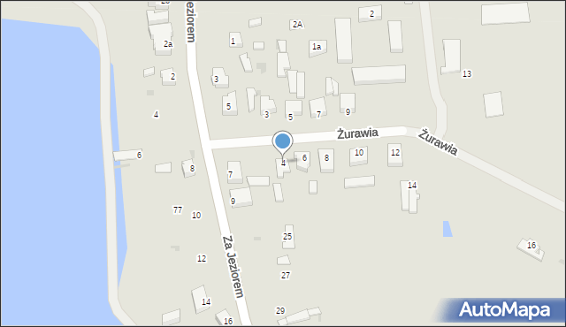 Rogoźno, Żurawia, 4, mapa Rogoźno