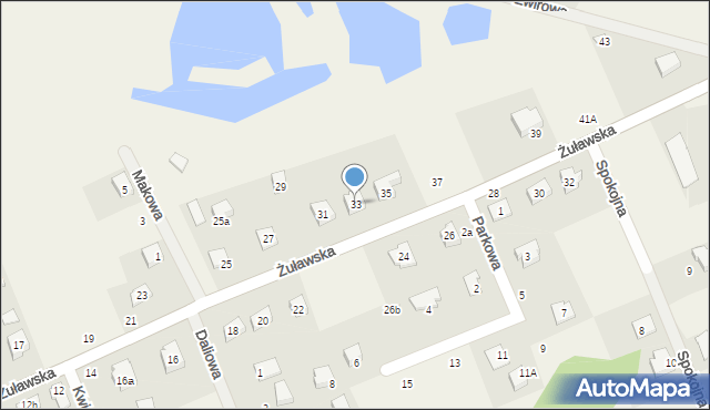 Skowarcz, Żuławska, 33, mapa Skowarcz