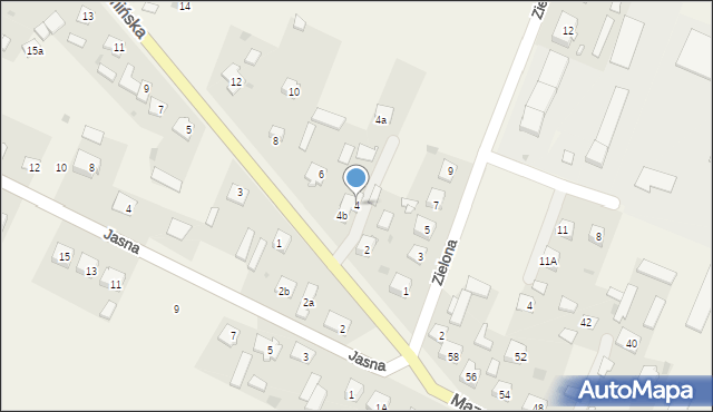 Zawidz Kościelny, Żuromińska, 4, mapa Zawidz Kościelny