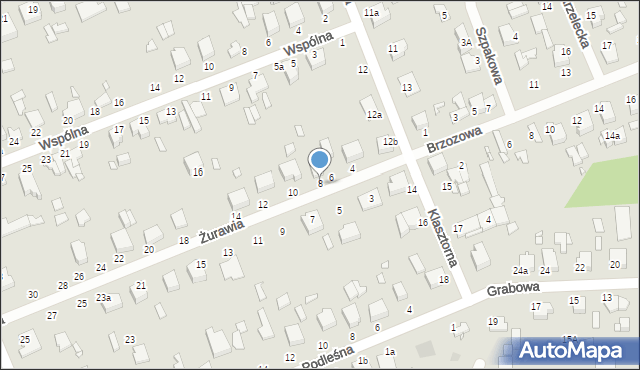 Zduńska Wola, Żurawia, 8, mapa Zduńska Wola