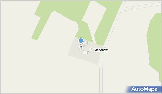 Żuków, Żuków, 8a, mapa Żuków