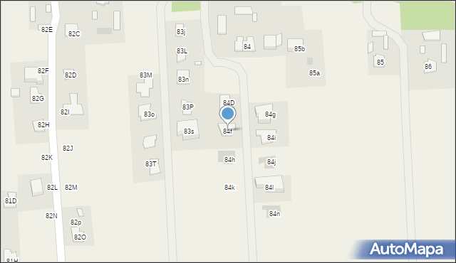 Żuków, Żuków, 84f, mapa Żuków