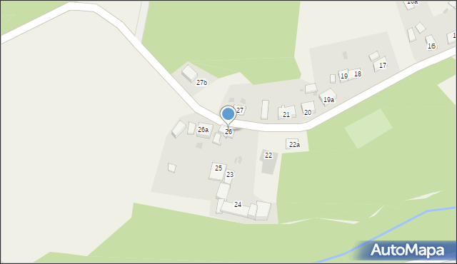 Żuków Leśniczówka, Żuków Leśniczówka, 26, mapa Żuków Leśniczówka