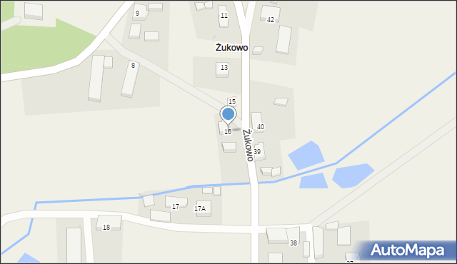 Żukowo, Żukowo, 16, mapa Żukowo