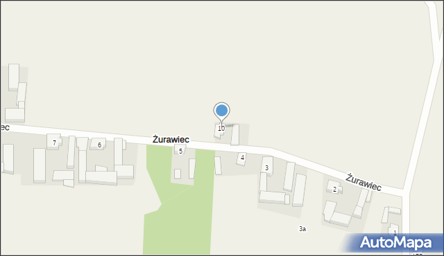 Żurawiec, Żurawiec, 10, mapa Żurawiec