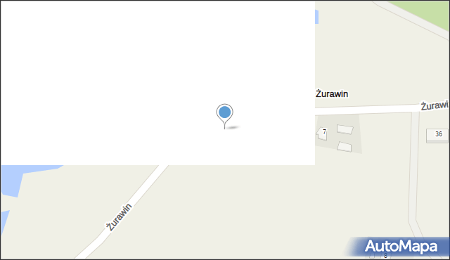 Żurawin, Żurawin, 5, mapa Żurawin