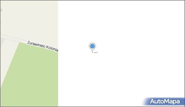 Żurawiniec-Kolonia, Żurawiniec-Kolonia, 3, mapa Żurawiniec-Kolonia