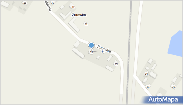 Żurawka, Żurawka, 33, mapa Żurawka