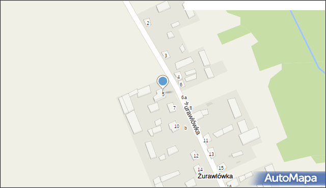 Żurawlówka, Żurawlówka, 5, mapa Żurawlówka