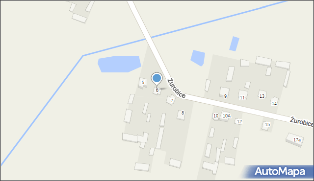 Żurobice, Żurobice, 6, mapa Żurobice