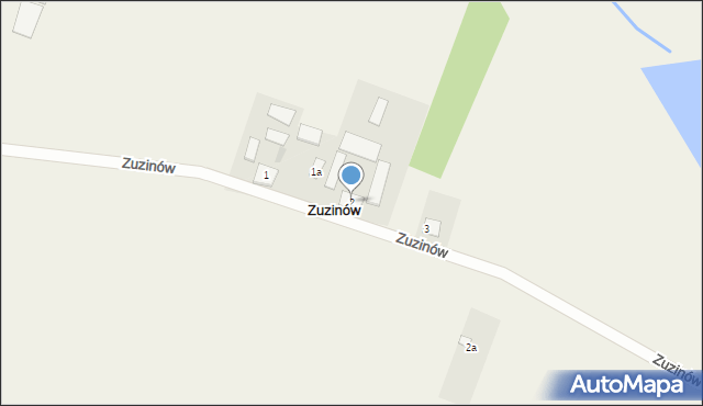 Zuzinów, Zuzinów, 2, mapa Zuzinów