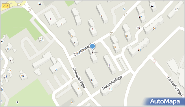 Bytów, Zwycięstwa, 2, mapa Bytów