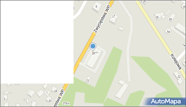 Człopa, Zwycięstwa Wojska Polskiego, 19, mapa Człopa