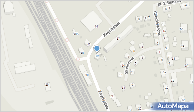 Dobre Miasto, Zwycięstwa, 19, mapa Dobre Miasto