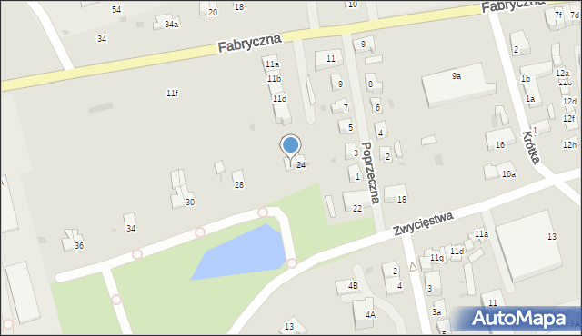 Dobre Miasto, Zwycięstwa, 26, mapa Dobre Miasto