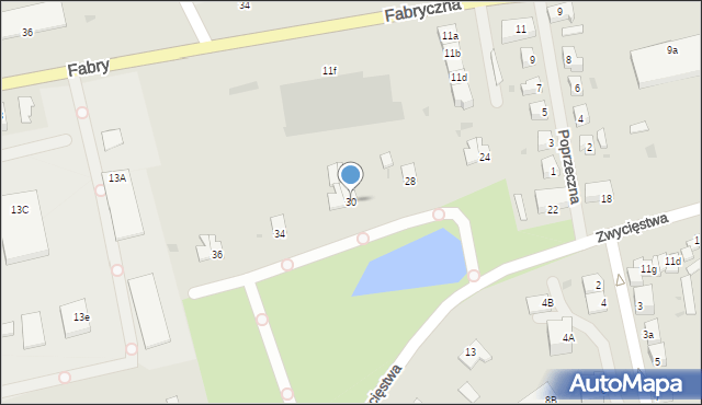 Dobre Miasto, Zwycięstwa, 30, mapa Dobre Miasto