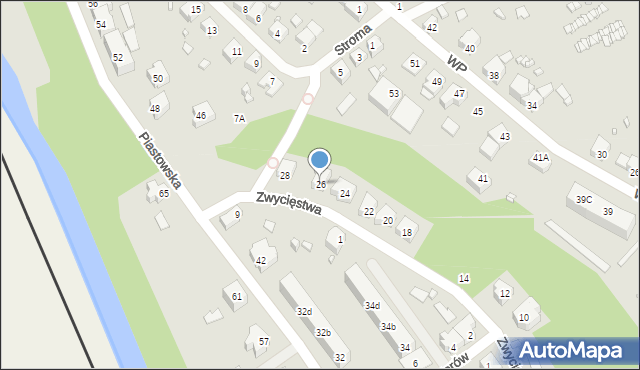 Gubin, Zwycięstwa, 26, mapa Gubin