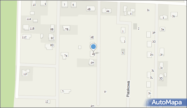 Lewków, Żwirowa, 4g, mapa Lewków