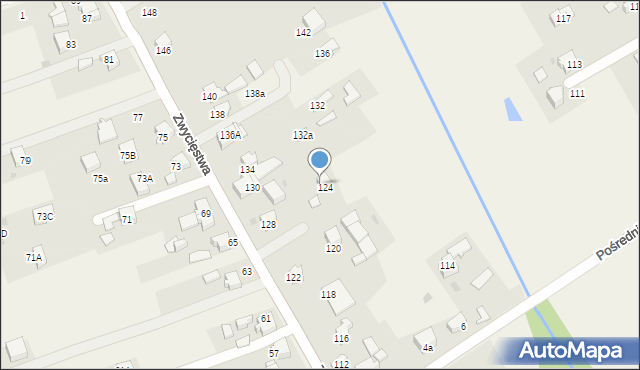 Ornontowice, Zwycięstwa, 126, mapa Ornontowice