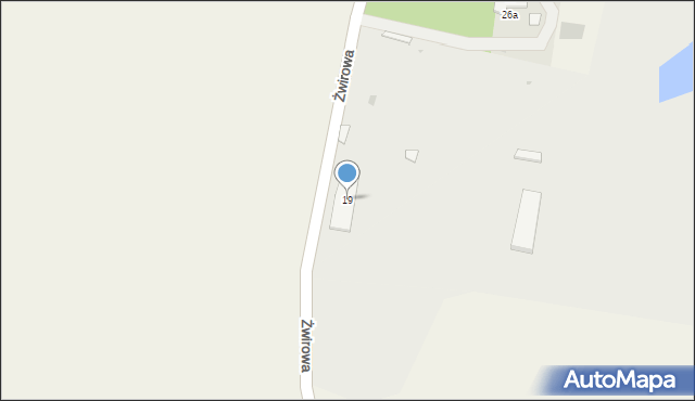 Parszczyce, Żwirowa, 19, mapa Parszczyce