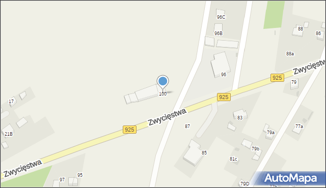 Stanowice, Zwycięstwa, 100, mapa Stanowice