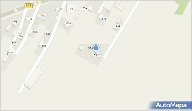 Stanowice, Zwycięstwa, 53d, mapa Stanowice