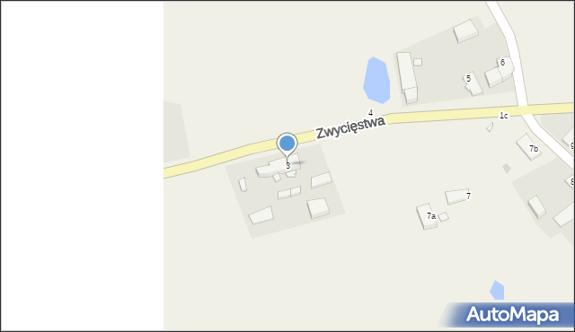 Suliszewo, Zwycięstwa, 3, mapa Suliszewo