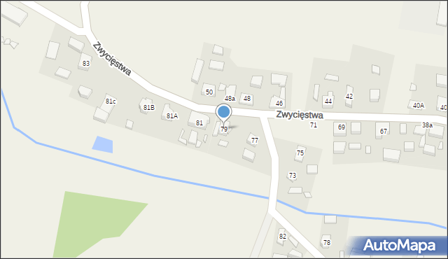 Tarnówka, Zwycięstwa, 79, mapa Tarnówka