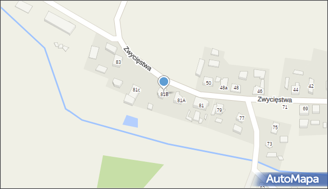 Tarnówka, Zwycięstwa, 81B, mapa Tarnówka