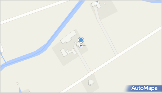 Zwierzno, Zwierzno, 75, mapa Zwierzno