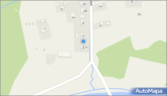 Zwierzyń, Zwierzyń, 31, mapa Zwierzyń