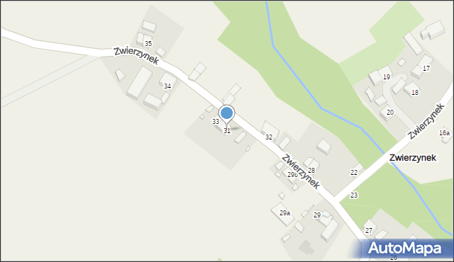 Zwierzynek, Zwierzynek, 31, mapa Zwierzynek