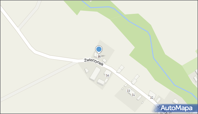 Zwierzynek, Zwierzynek, 35, mapa Zwierzynek