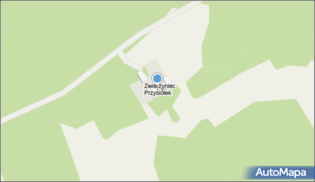 Zwierzyniec, Zwierzyniec, 1, mapa Zwierzyniec