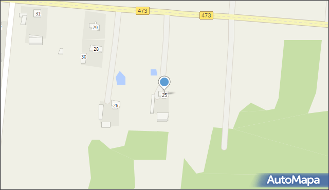 Zwierzyniec, Zwierzyniec, 25, mapa Zwierzyniec