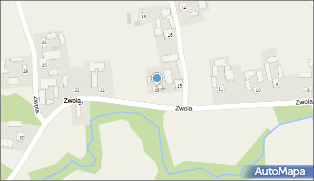 Zwola, Zwola, 18, mapa Zwola