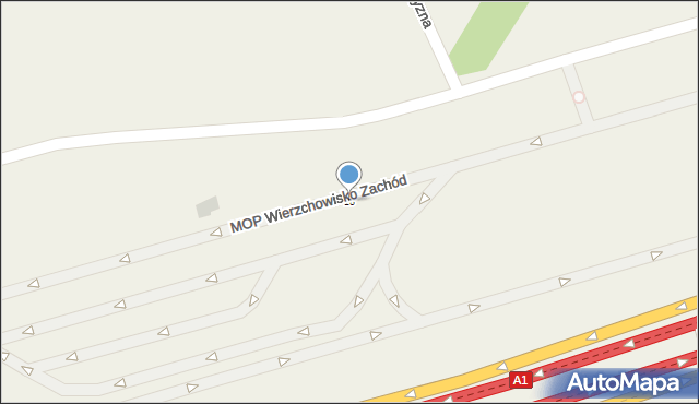 Florków, Żyzna, 18, mapa Florków