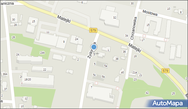 Grodzisk Mazowiecki, Żydowska, 3, mapa Grodzisk Mazowiecki