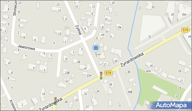 Grodzisk Mazowiecki, Żytnia, 2, mapa Grodzisk Mazowiecki