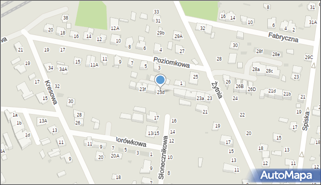 Grodzisk Mazowiecki, Żytnia, 23d, mapa Grodzisk Mazowiecki
