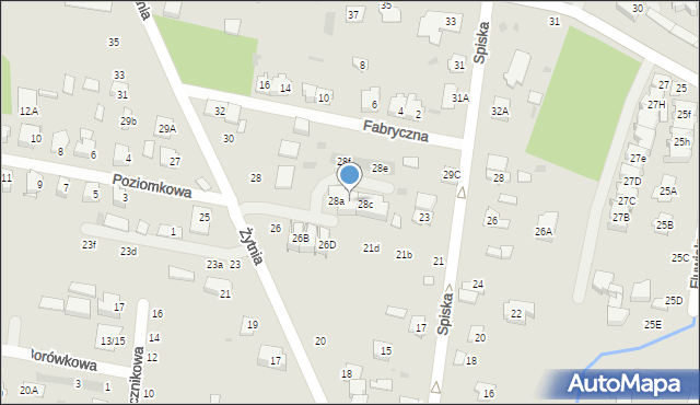 Grodzisk Mazowiecki, Żytnia, 28b, mapa Grodzisk Mazowiecki