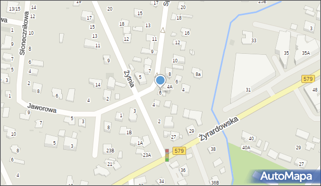 Grodzisk Mazowiecki, Żytnia, 6, mapa Grodzisk Mazowiecki