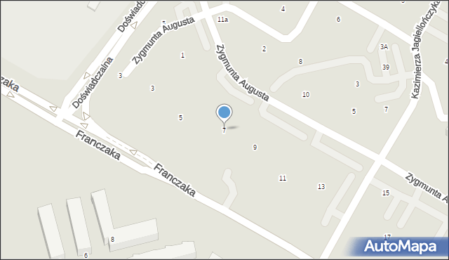 Lublin, Zygmunta Augusta, 7, mapa Lublina