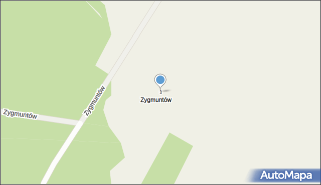 Wola Szkucka, Zygmuntów, 3, mapa Wola Szkucka