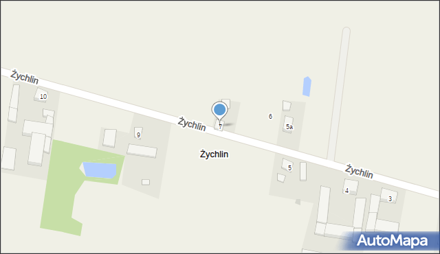 Żychlin, Żychlin, 7, mapa Żychlin