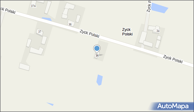 Zyck Polski, Zyck Polski, 35, mapa Zyck Polski