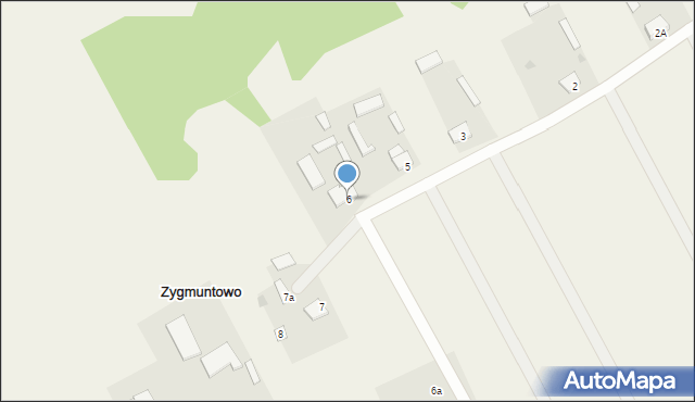 Zygmuntowo, Zygmuntowo, 6, mapa Zygmuntowo