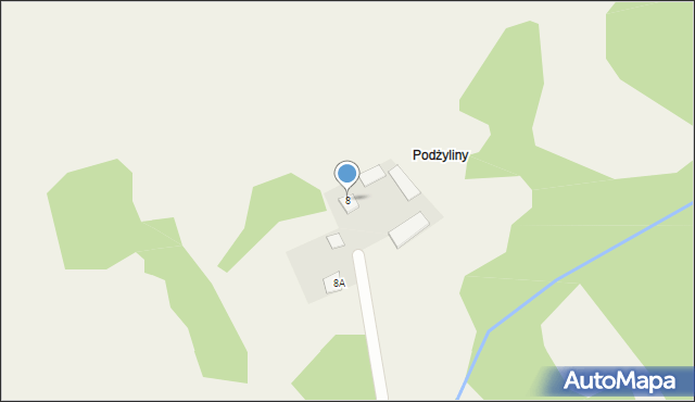 Żyliny, Żyliny, 8, mapa Żyliny