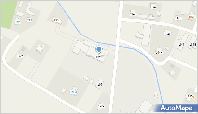 Żyraków, Żyraków, 195s, mapa Żyraków